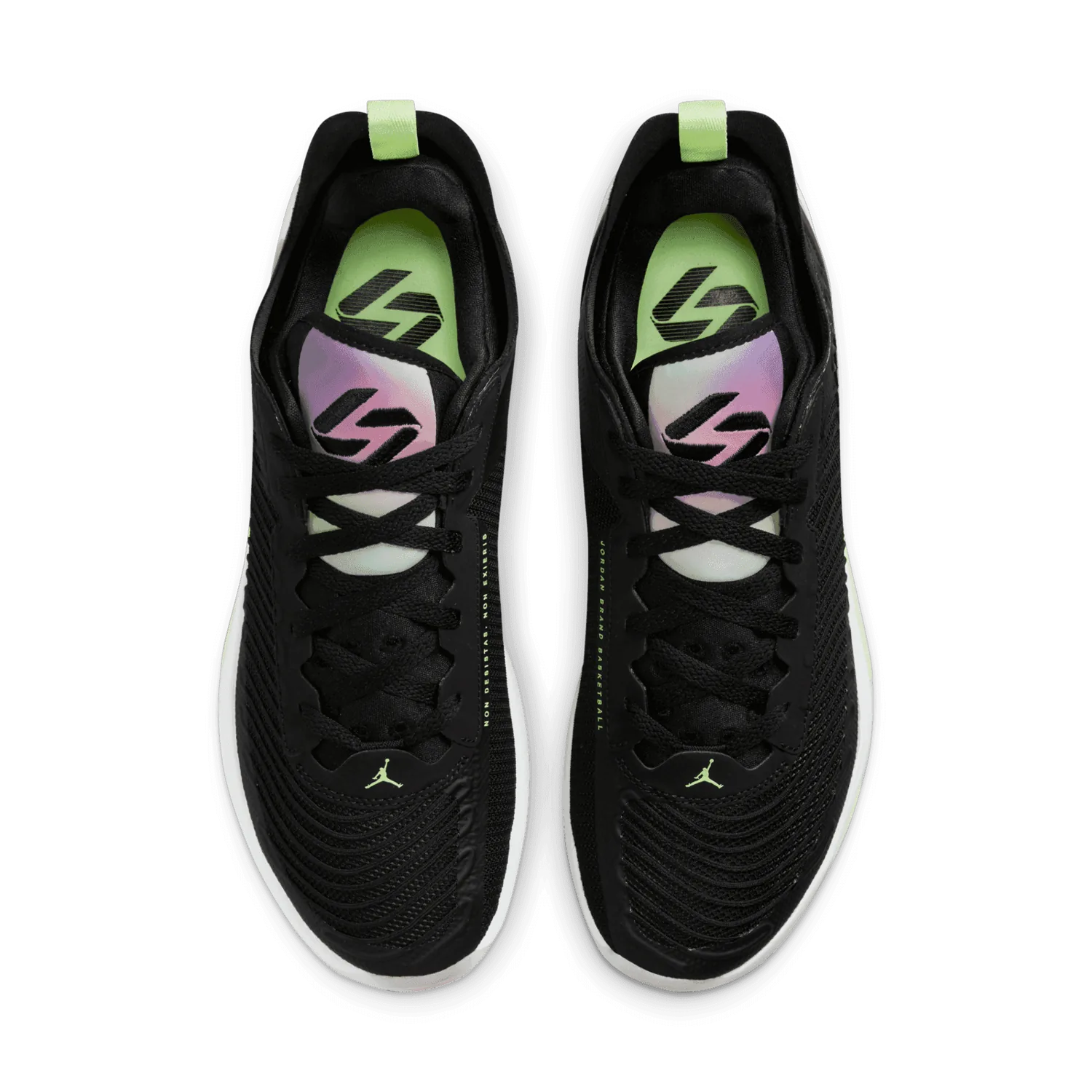 Jordan Luka 1 Black Lime Glow Fierce Purple image 3