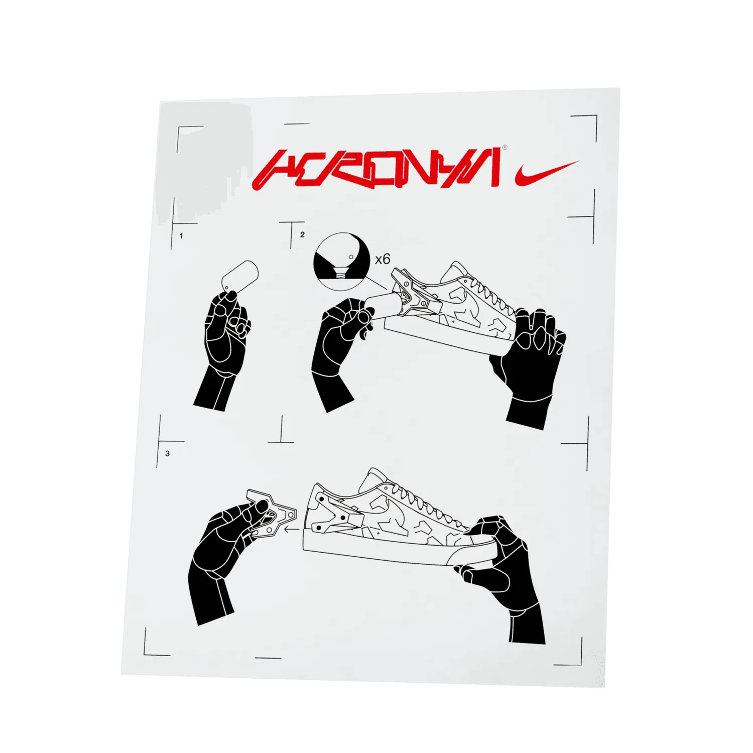 Nike Blazer Low ACRONYM Night Maroon image 7