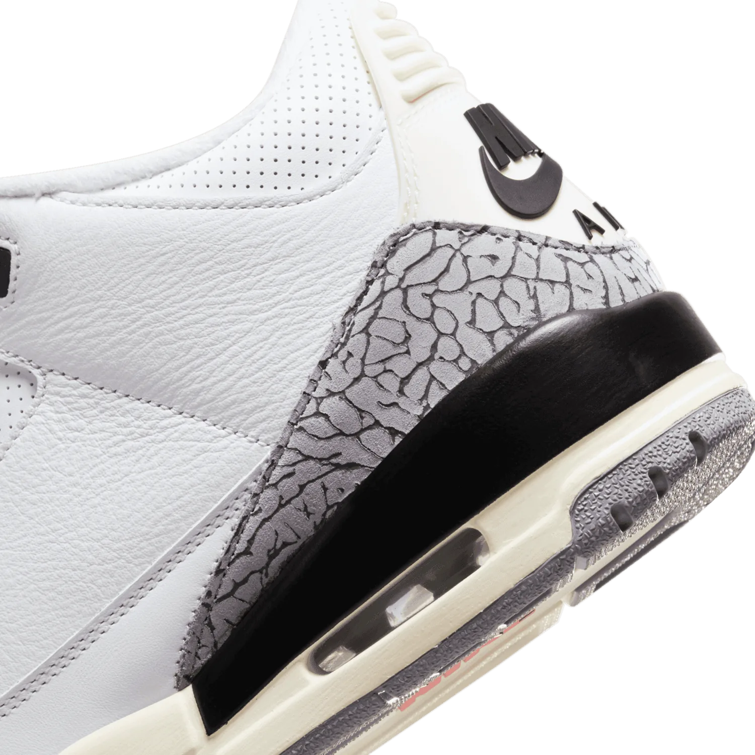 Air Jordan 3 Retro Reimagined White Cement image 8
