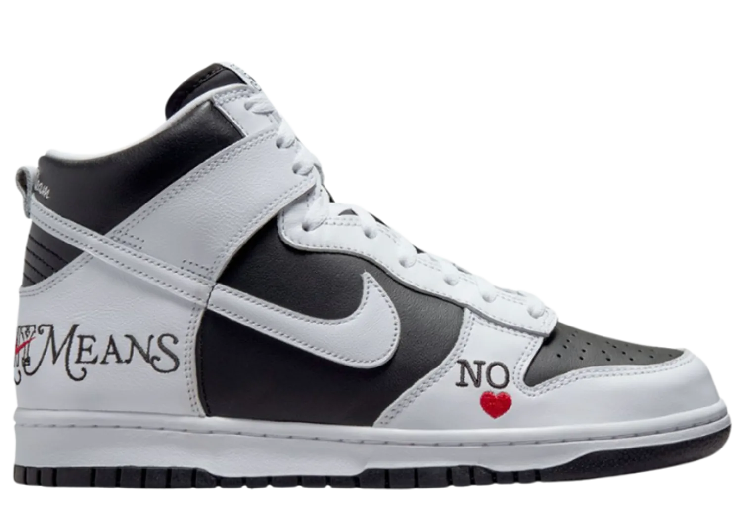 Nike SB Dunk High Supreme By Any Means Black