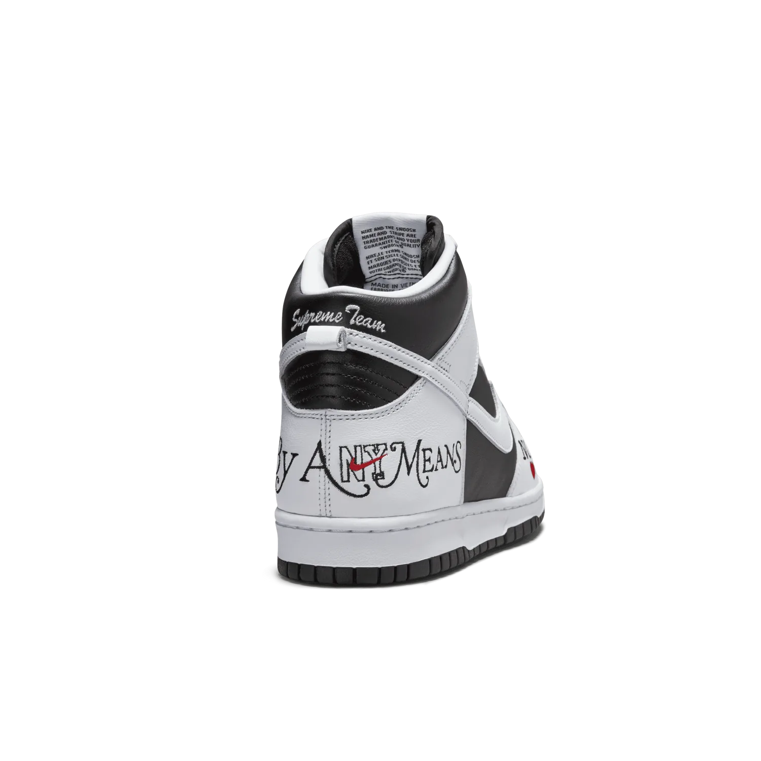 Nike SB Dunk High Supreme By Any Means Black image 2