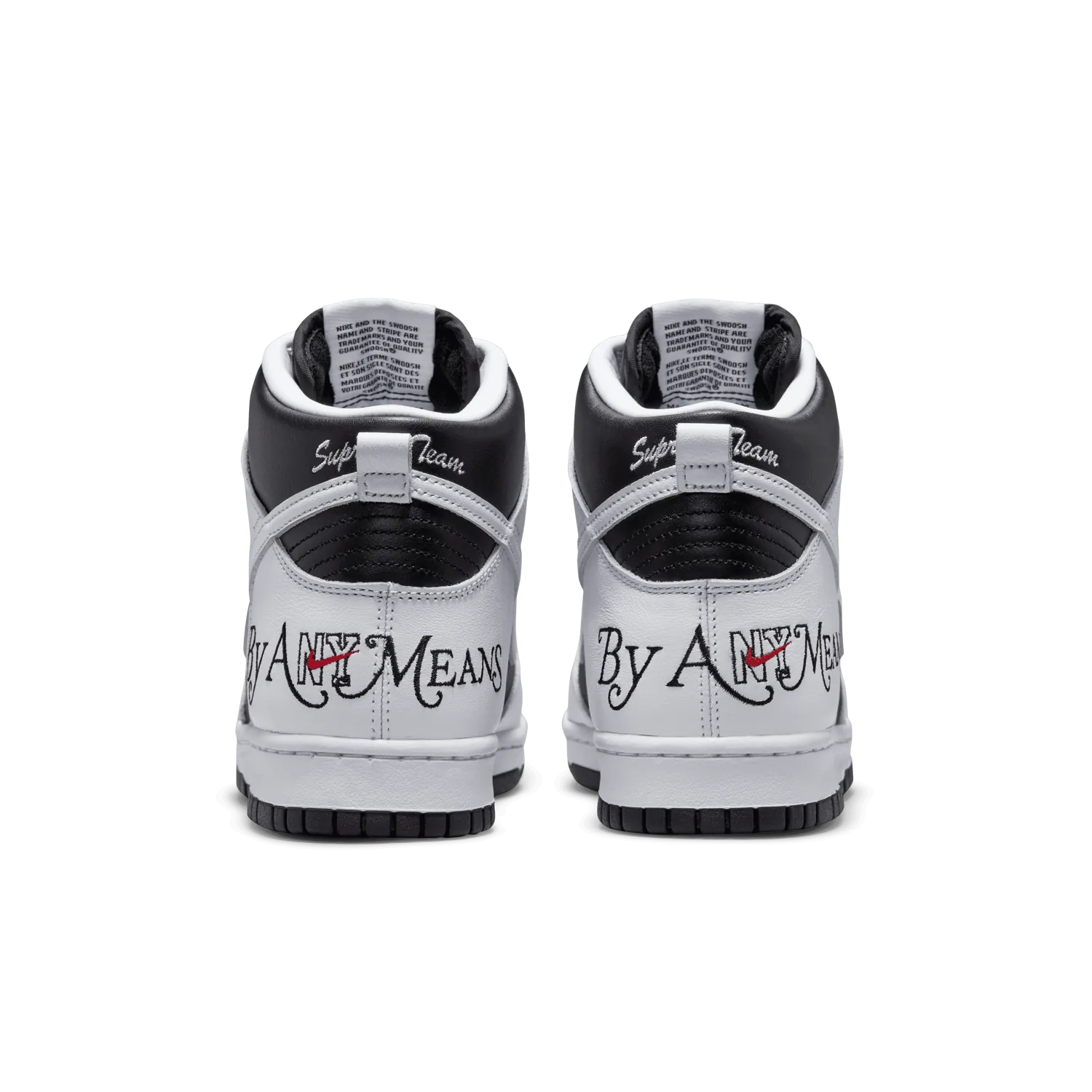Nike SB Dunk High Supreme By Any Means Black image 13
