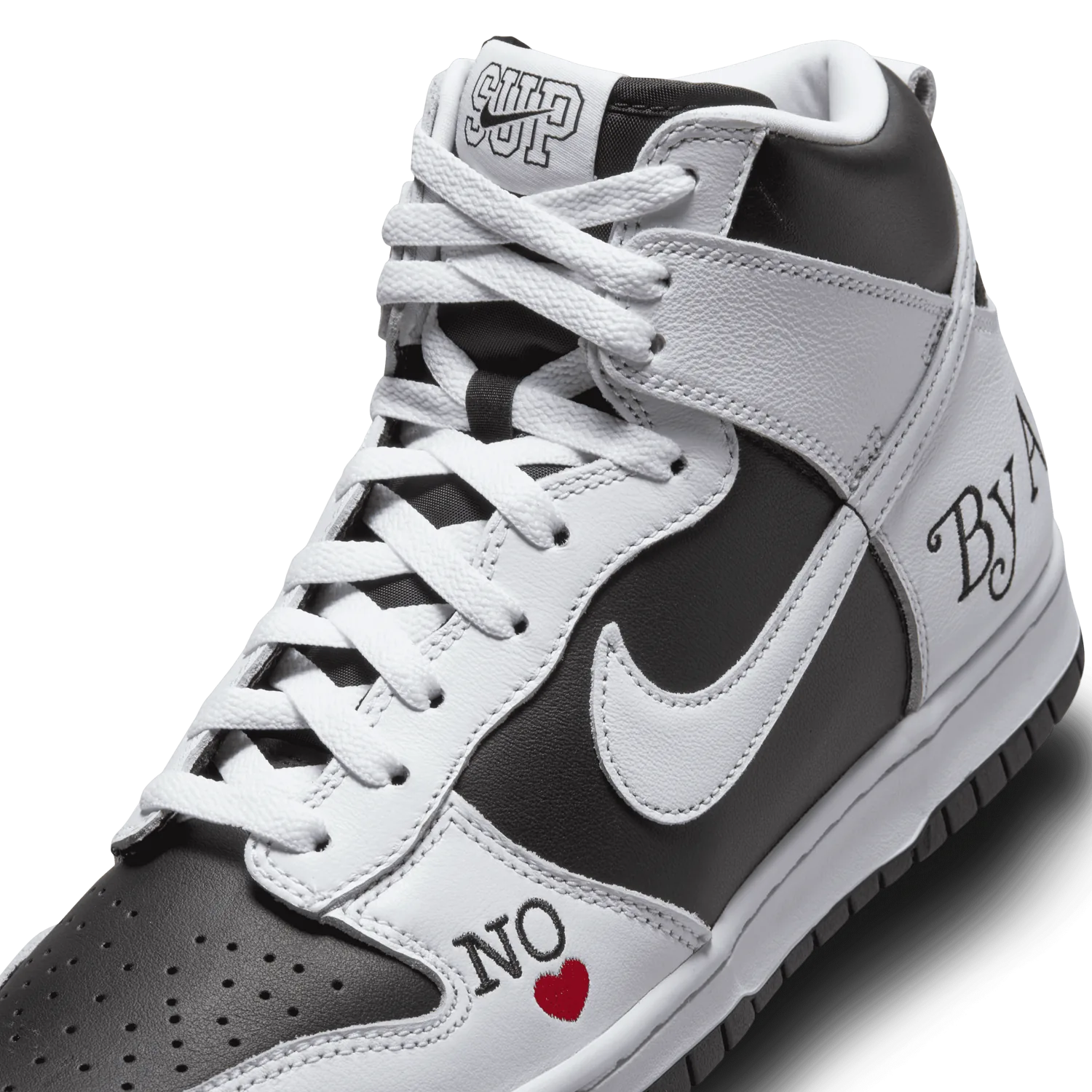 Nike SB Dunk High Supreme By Any Means Black image 26
