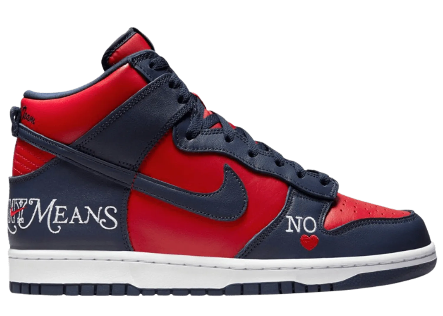 Nike SB Dunk High Supreme By Any Means Navy