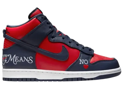 Nike SB Dunk High Supreme By Any Means Navy