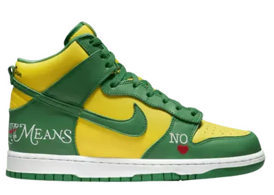 Nike SB Dunk High Supreme By Any Means Brazil