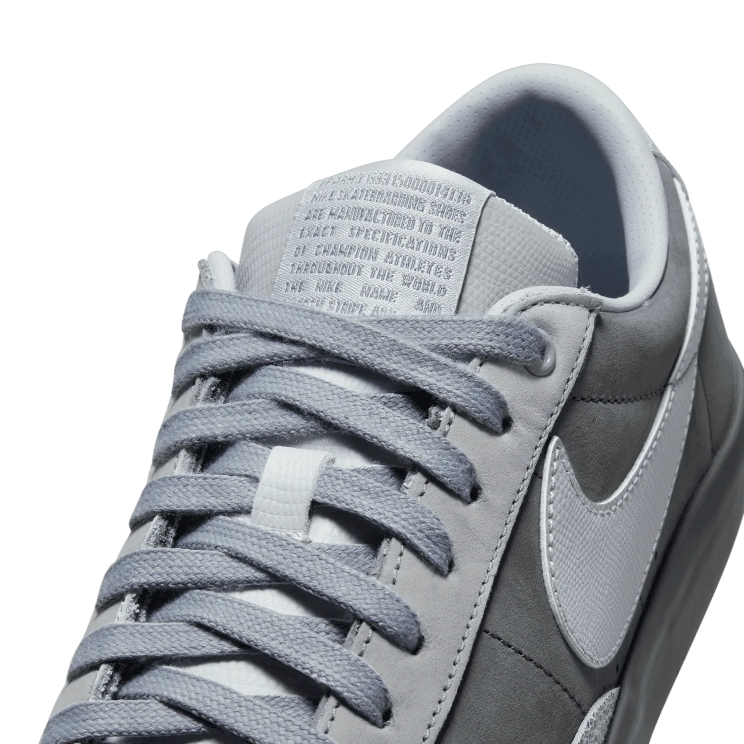 Nike SB Blazer Low FOURTY PERCENT AGAINST RIGHTS Grey image 8