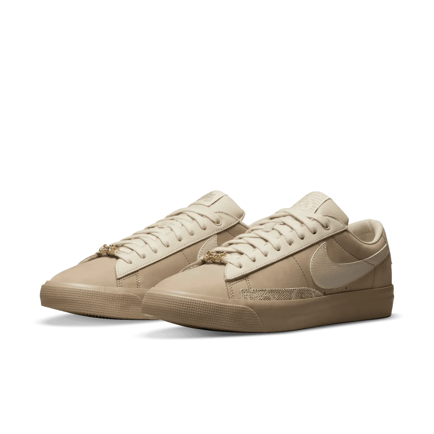 Nike SB Blazer Low FOURTY PERCENT AGAINST RIGHTS Tan image 4