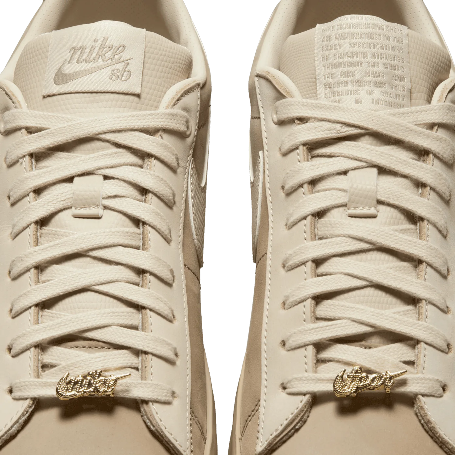 Nike SB Blazer Low FOURTY PERCENT AGAINST RIGHTS Tan image 8