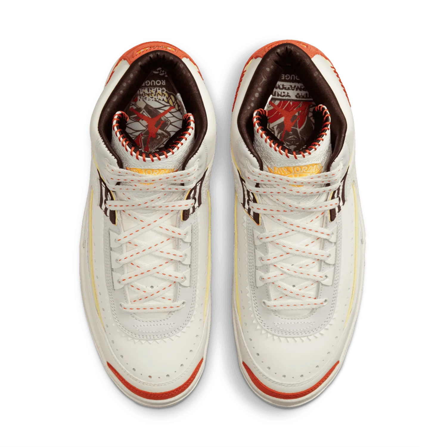 Air Jordan 2 Retro Maison Chateau Rouge image 4