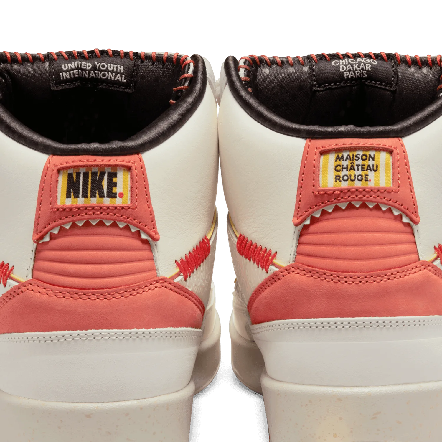 Air Jordan 2 Retro Maison Chateau Rouge image 10
