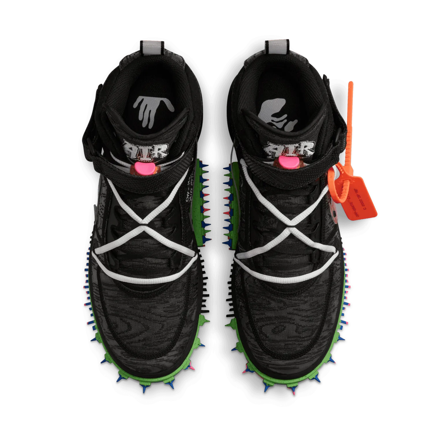 Nike Air Force 1 Mid Off-White Black image 8