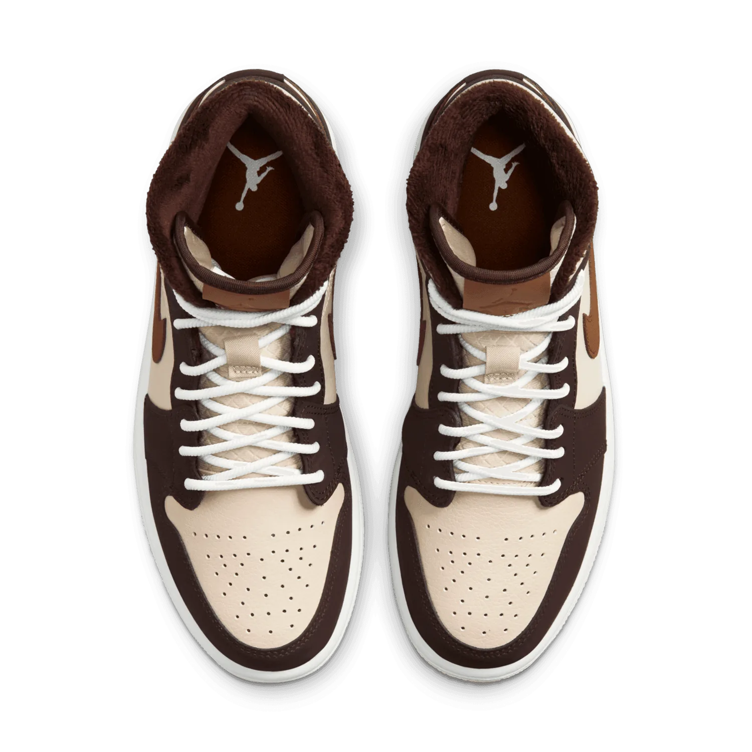 Jordan 1 Mid Brown Fur image 3