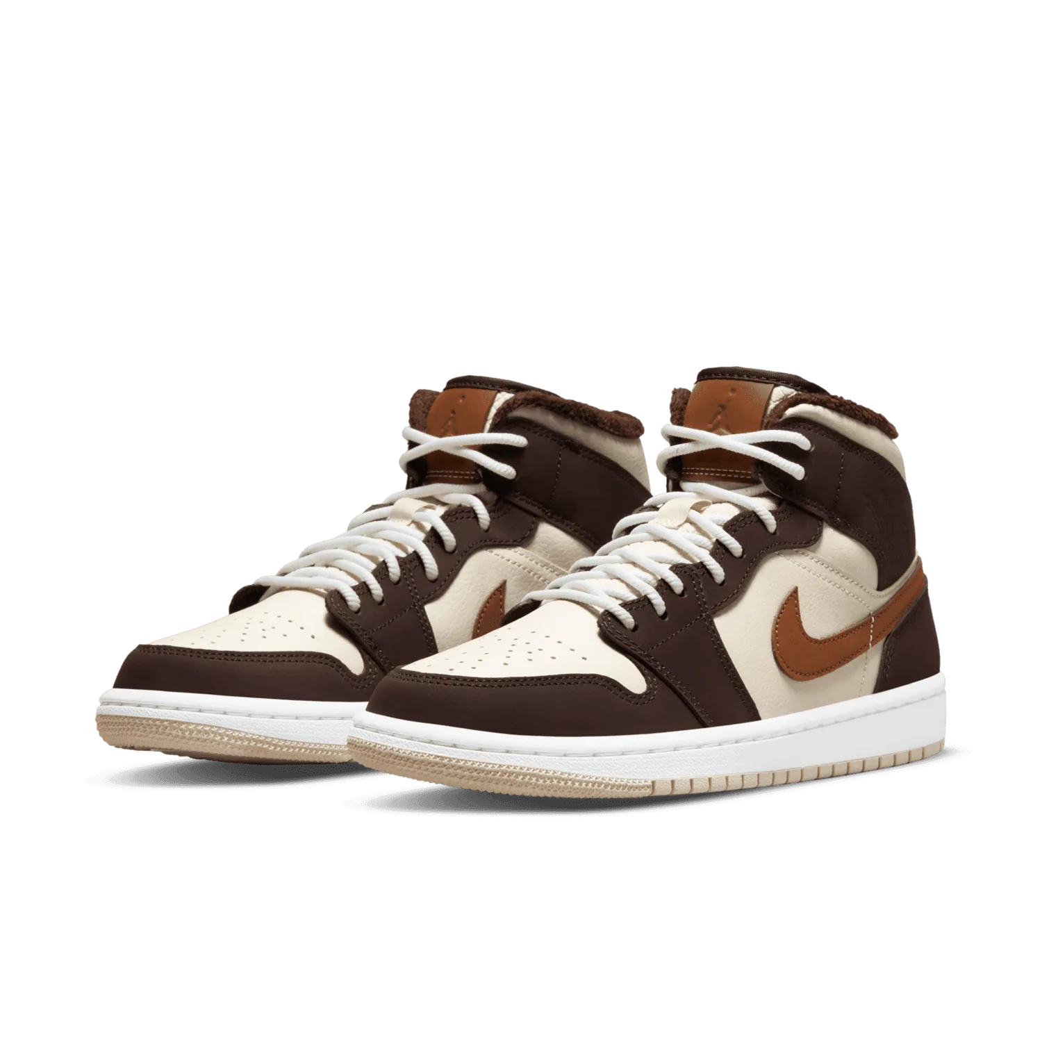 Jordan 1 Mid Brown Fur image 4