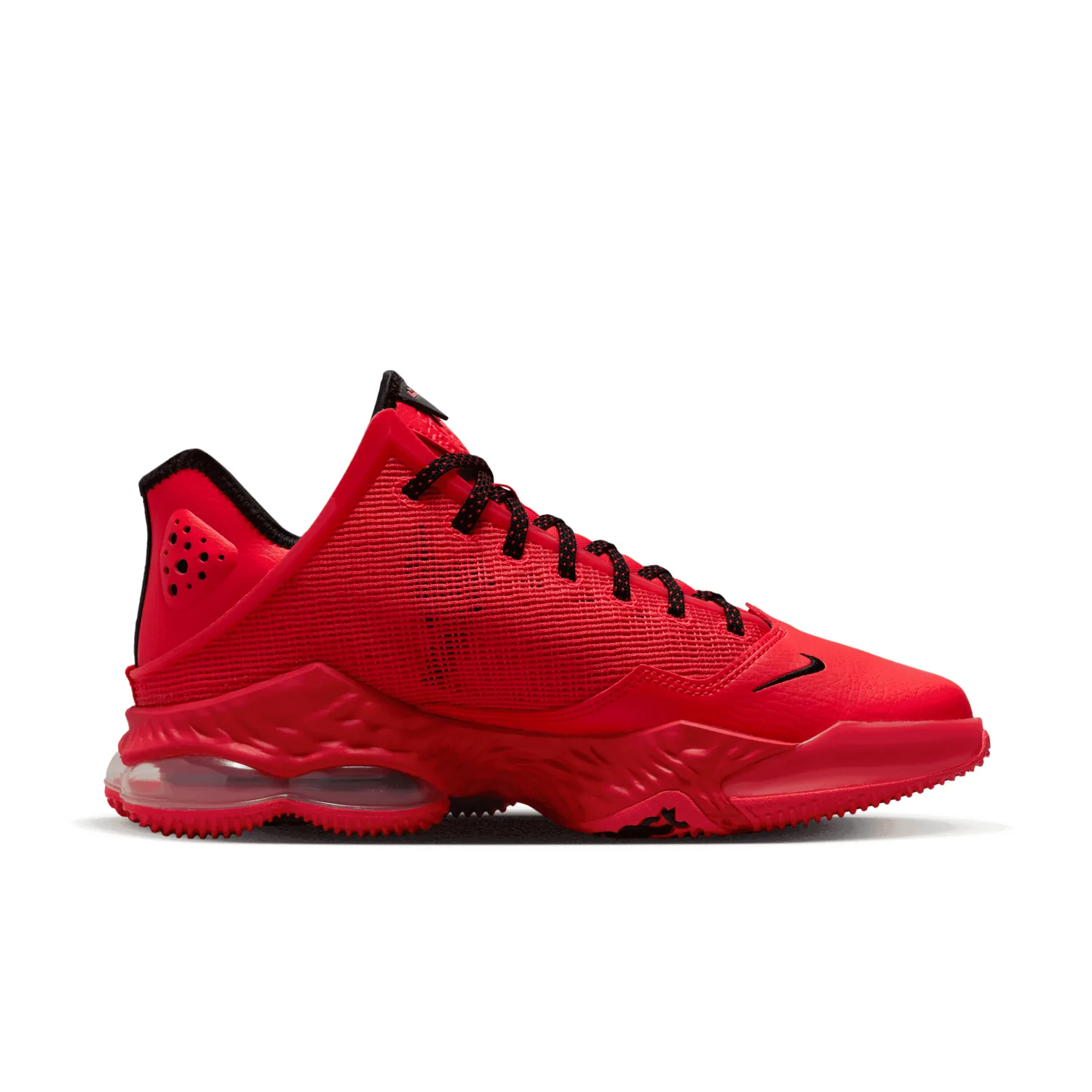 Nike LeBron 19 Low Light Crimson image 3