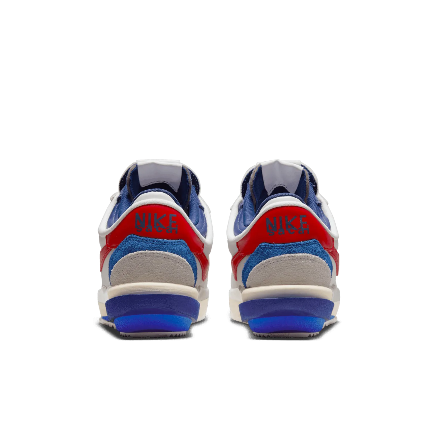 Nike Cortez Sacai White University Red Blue image 4