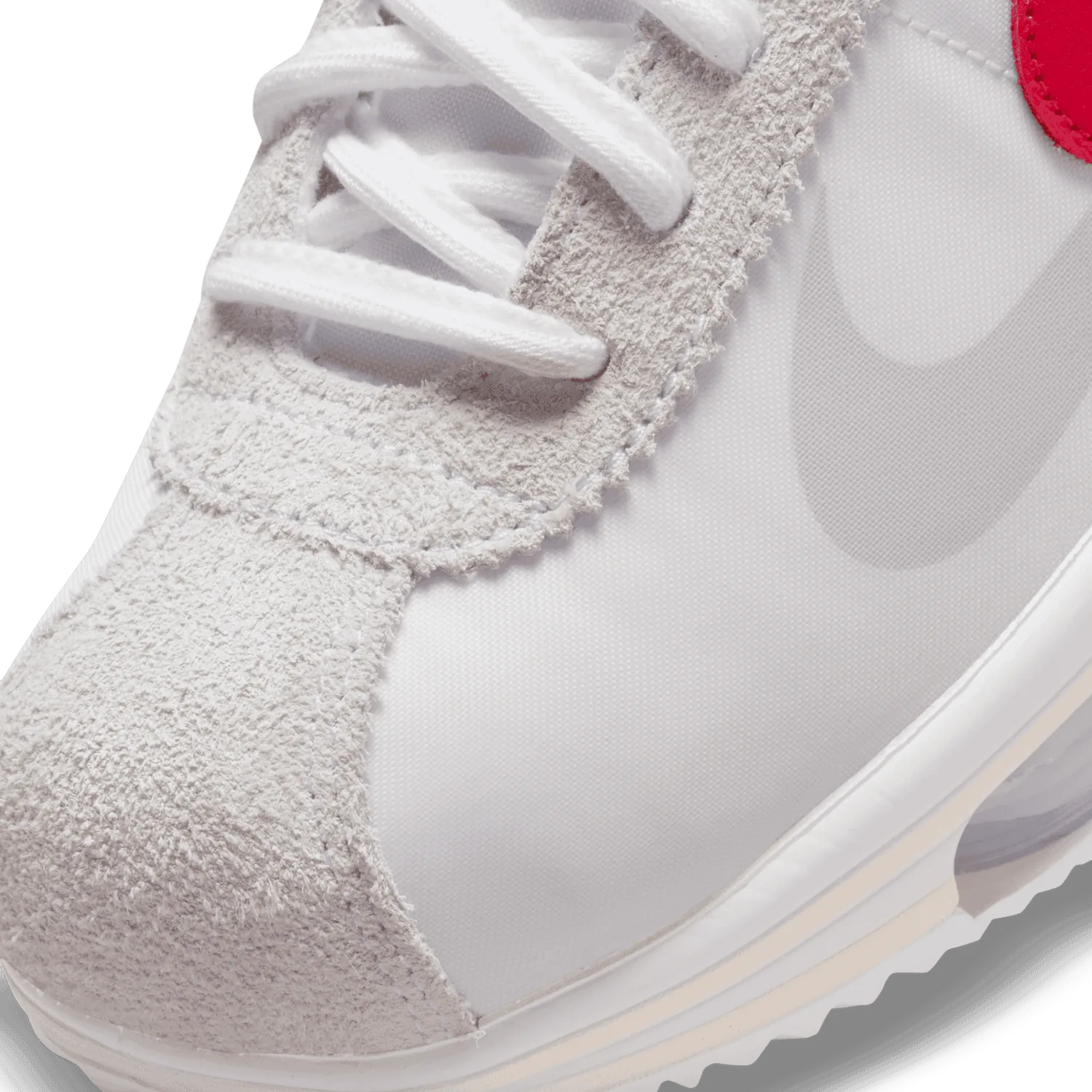 Nike Cortez Sacai White University Red Blue image 5
