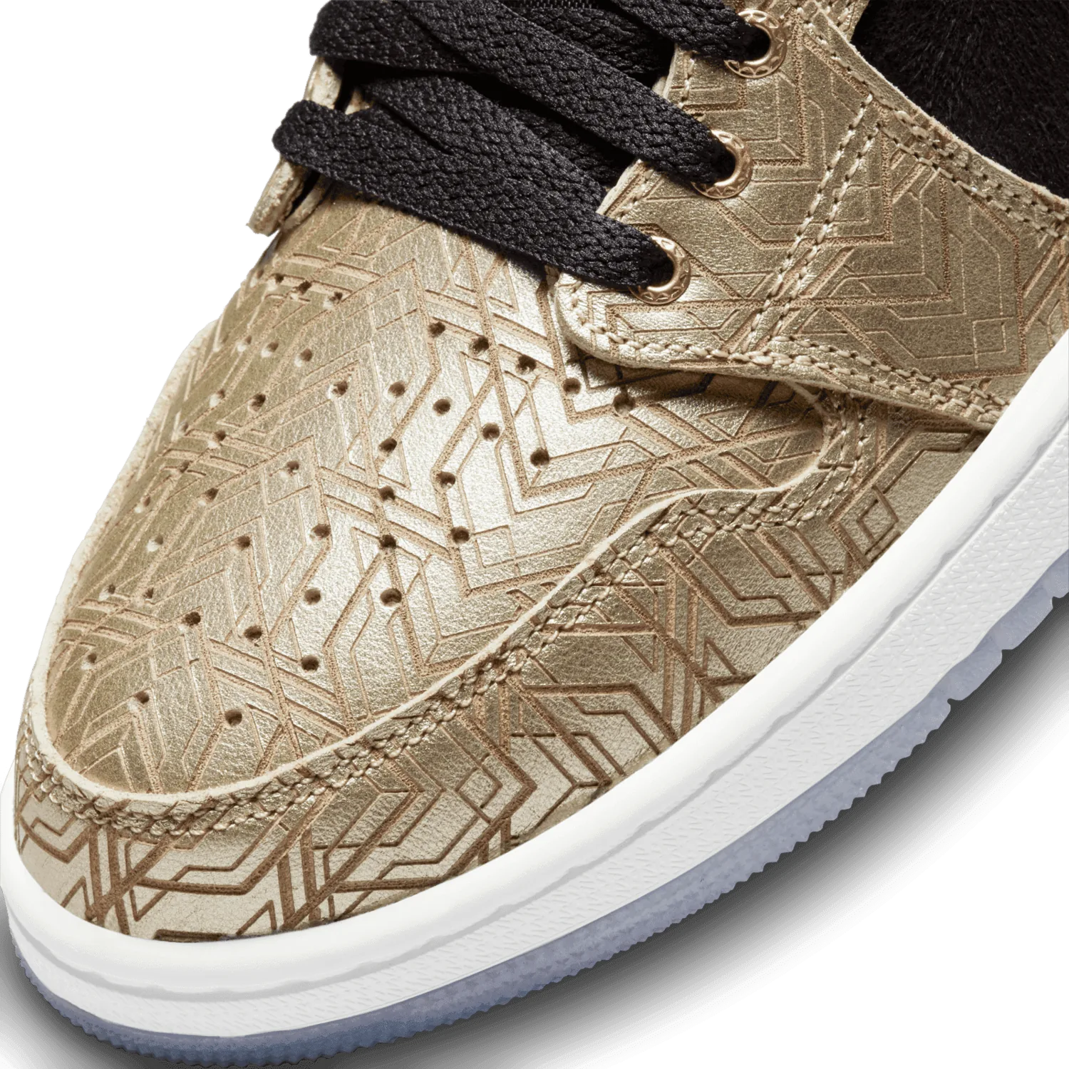 Jordan 1 High Zoom Air CMFT Gold Laser image 6