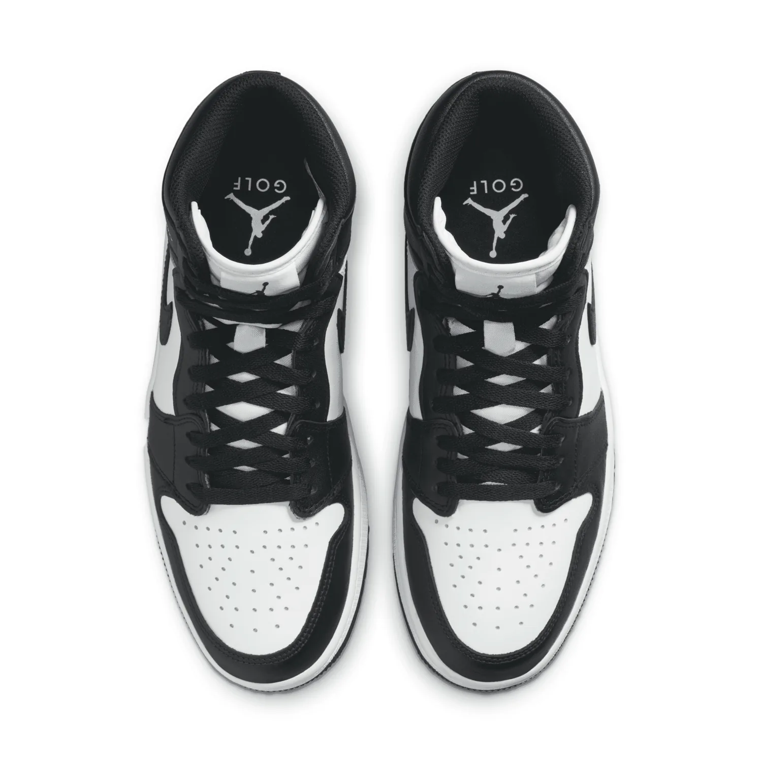 Air Jordan 1 High Golf White Black image 3