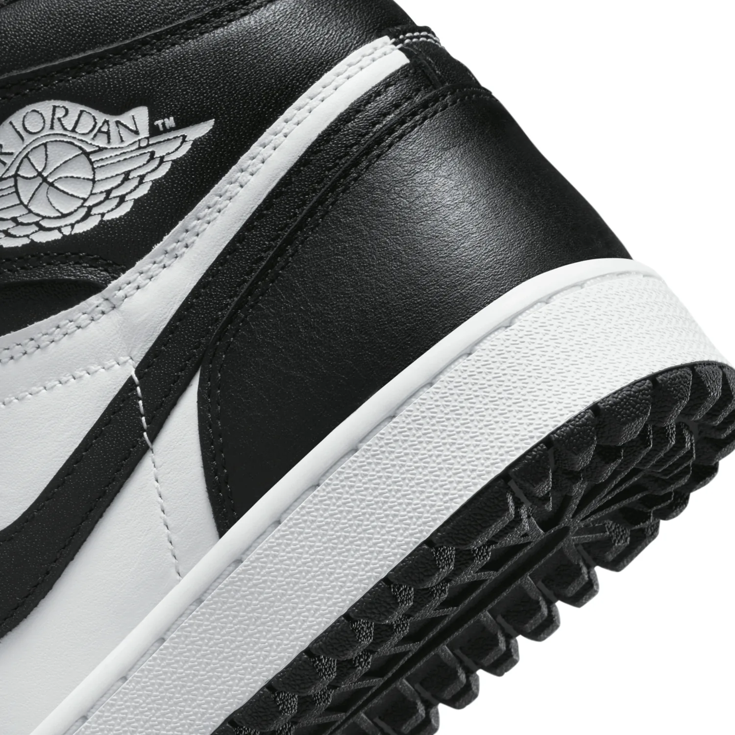 Air Jordan 1 High Golf White Black image 6