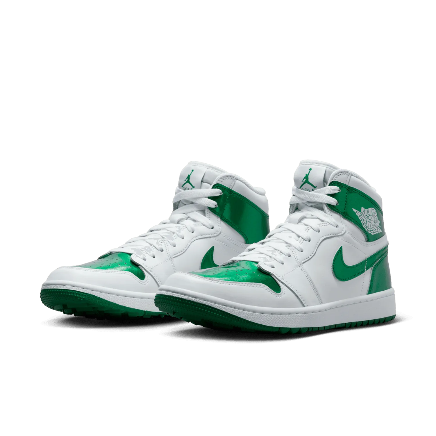 Air Jordan 1 High Golf Metallic Green image 4