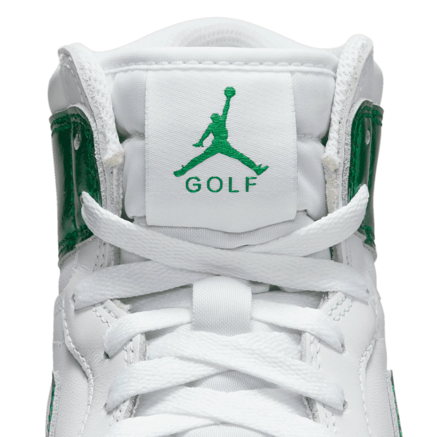 Air Jordan 1 High Golf Metallic Green image 8