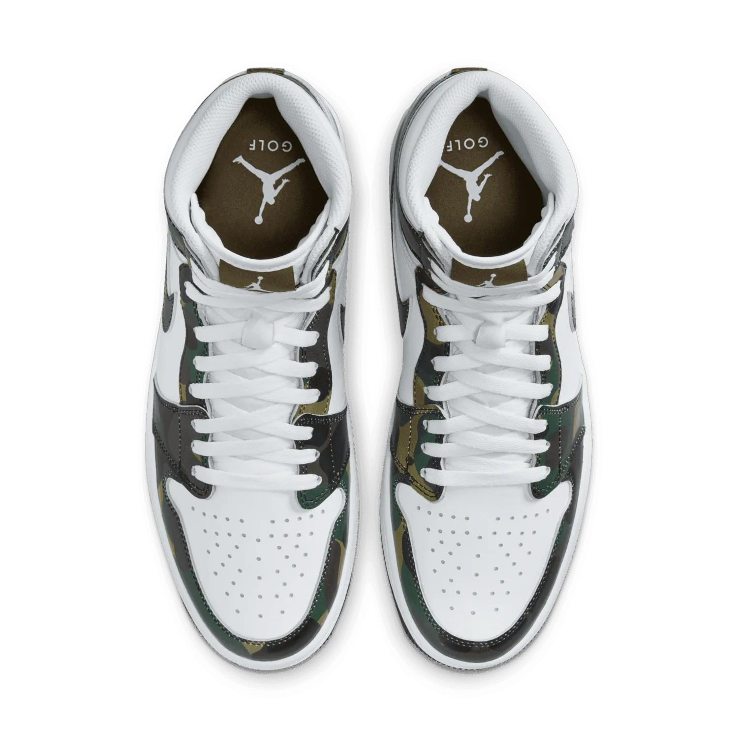 Air Jordan 1 High Golf Camo image 2
