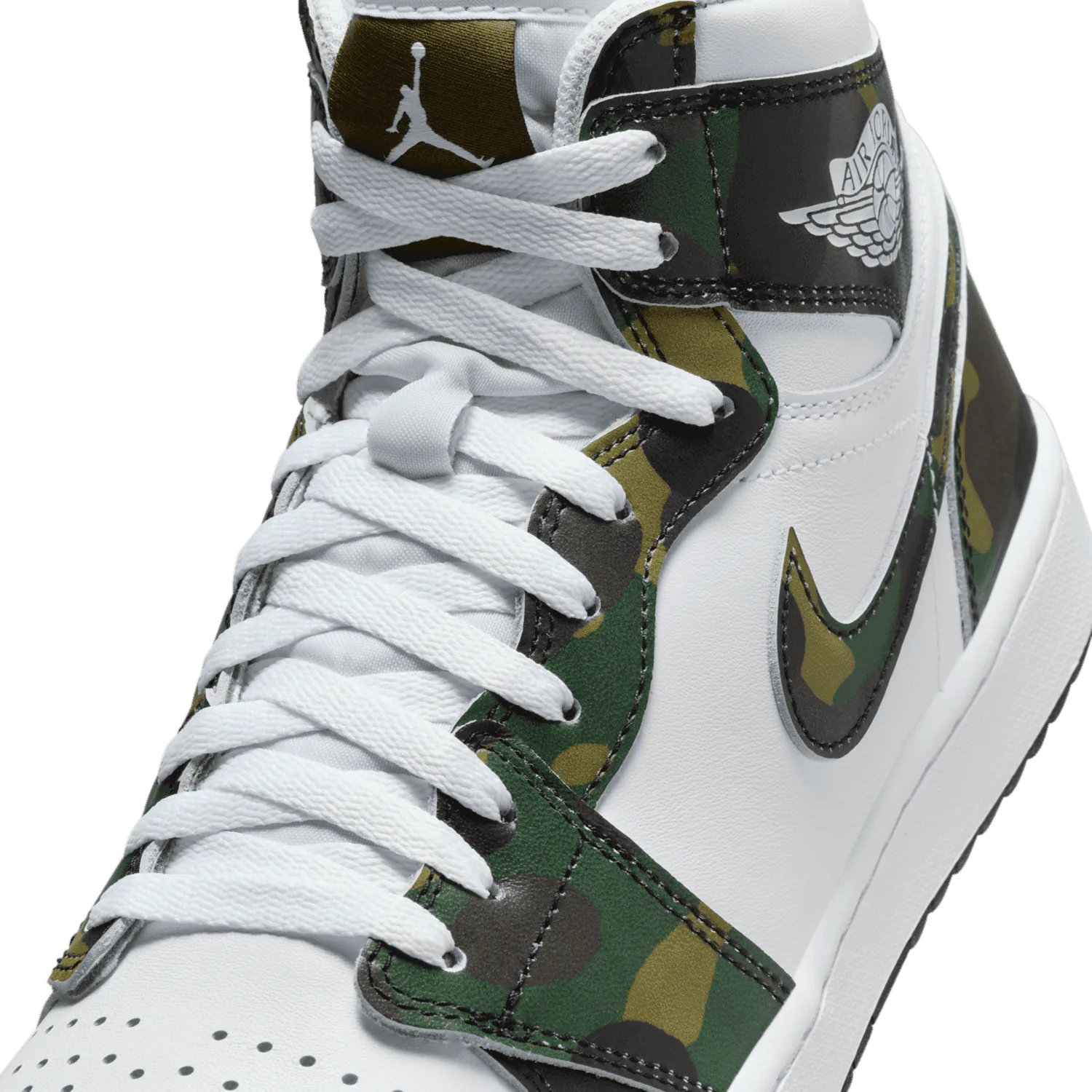 Air Jordan 1 High Golf Camo image 4