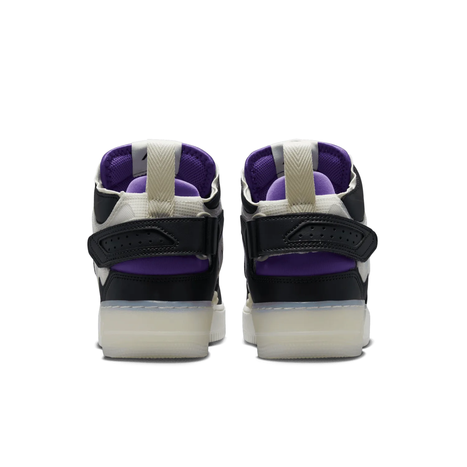 Nike Air Force 1 Mid React Off Noir Action Grape image 5