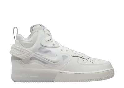 Nike Air Force 1 Mid React Triple White