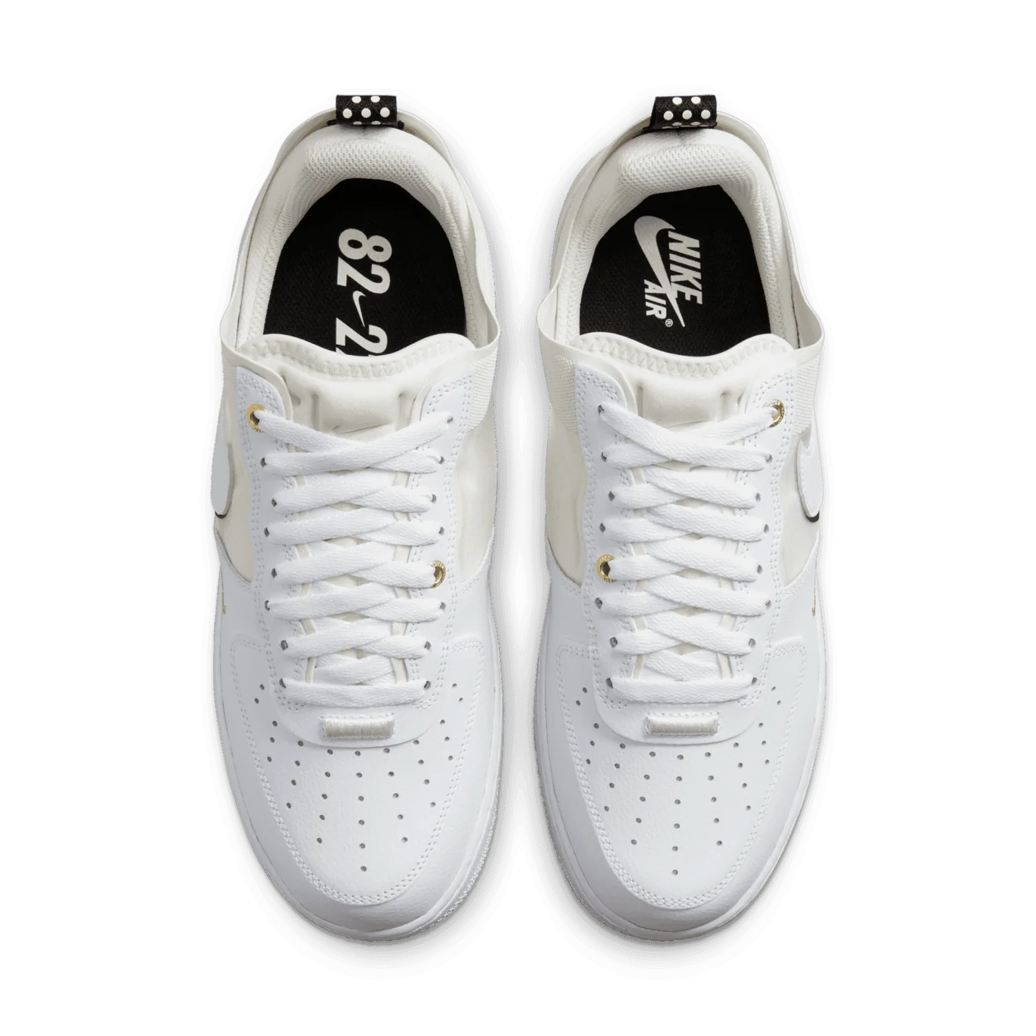 Nike Air Force 1 React White Sail Black image 3