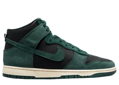 Nike Dunk High Premium Black Faded Spruce