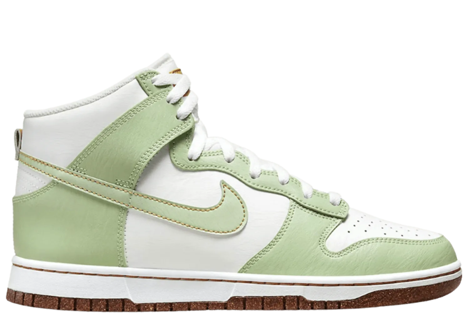 Nike Dunk High SE Inspected By Swoosh Honeydew
