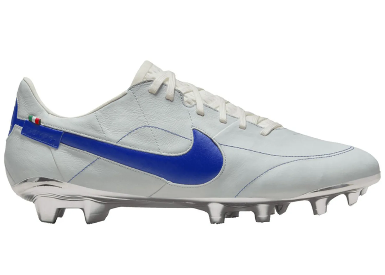 Nike Tiempo Legend 9 Elite MI FG Montebelluna Leather White Game Royal