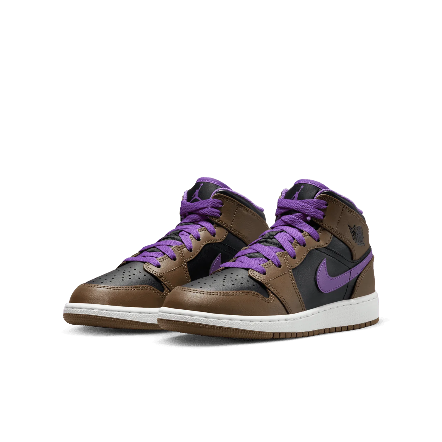 Air Jordan 1 Mid Palomino Wild Berry image 4