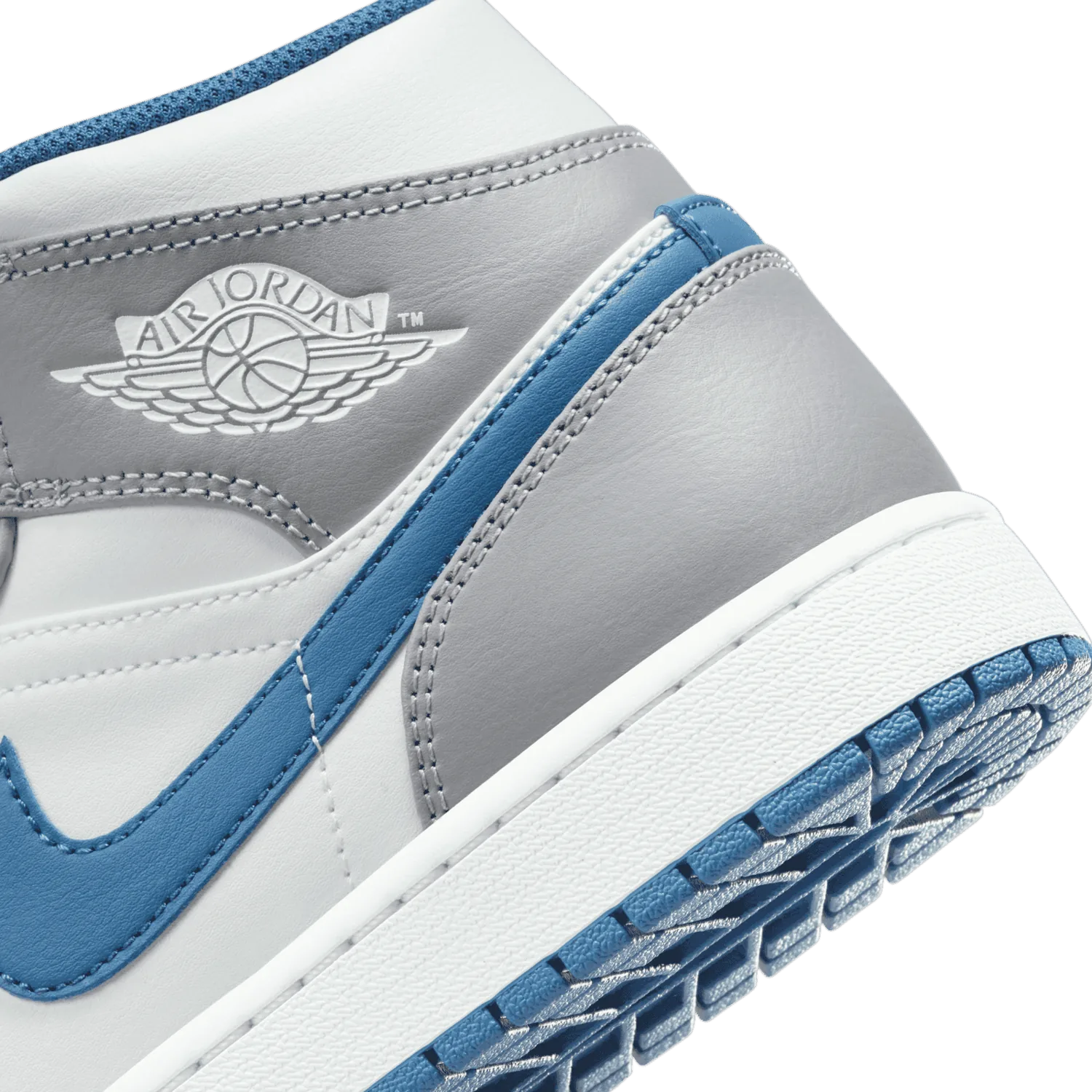 Air Jordan 1 Mid True Blue image 7