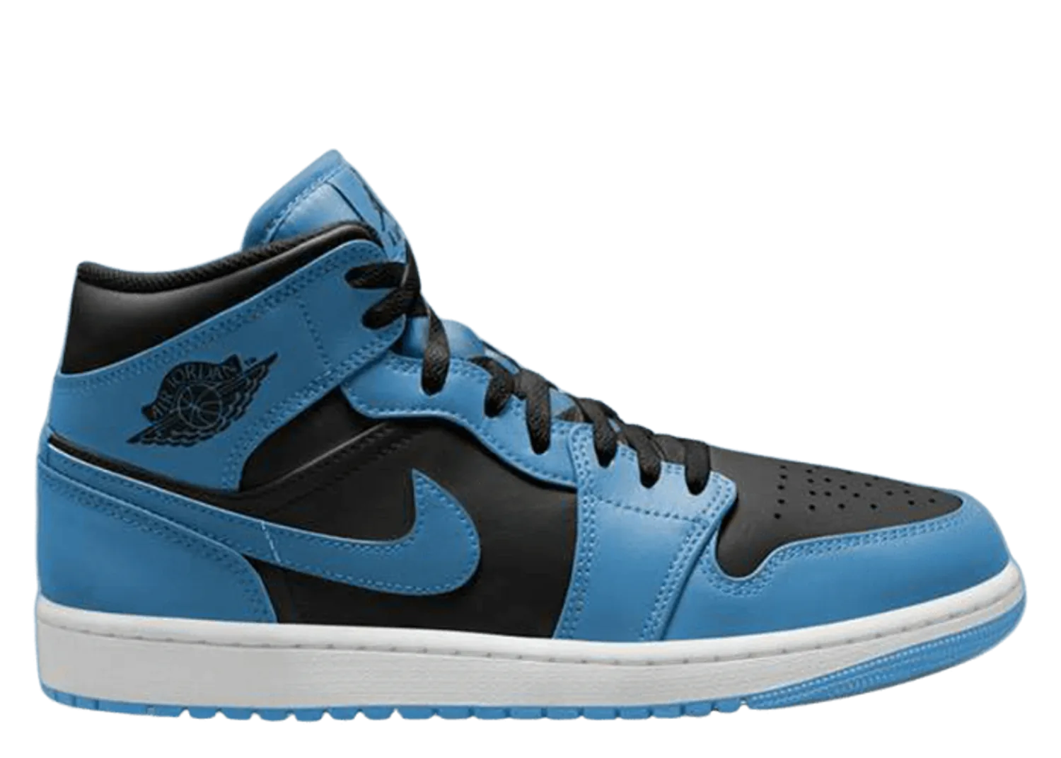Air Jordan 1 Mid University Blue Black