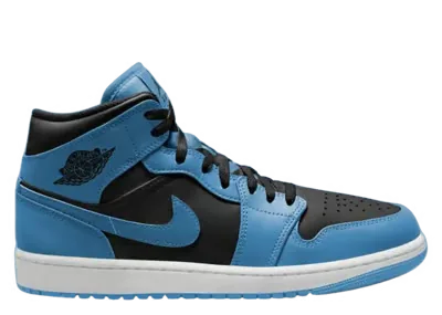 Air Jordan 1 Mid University Blue Black