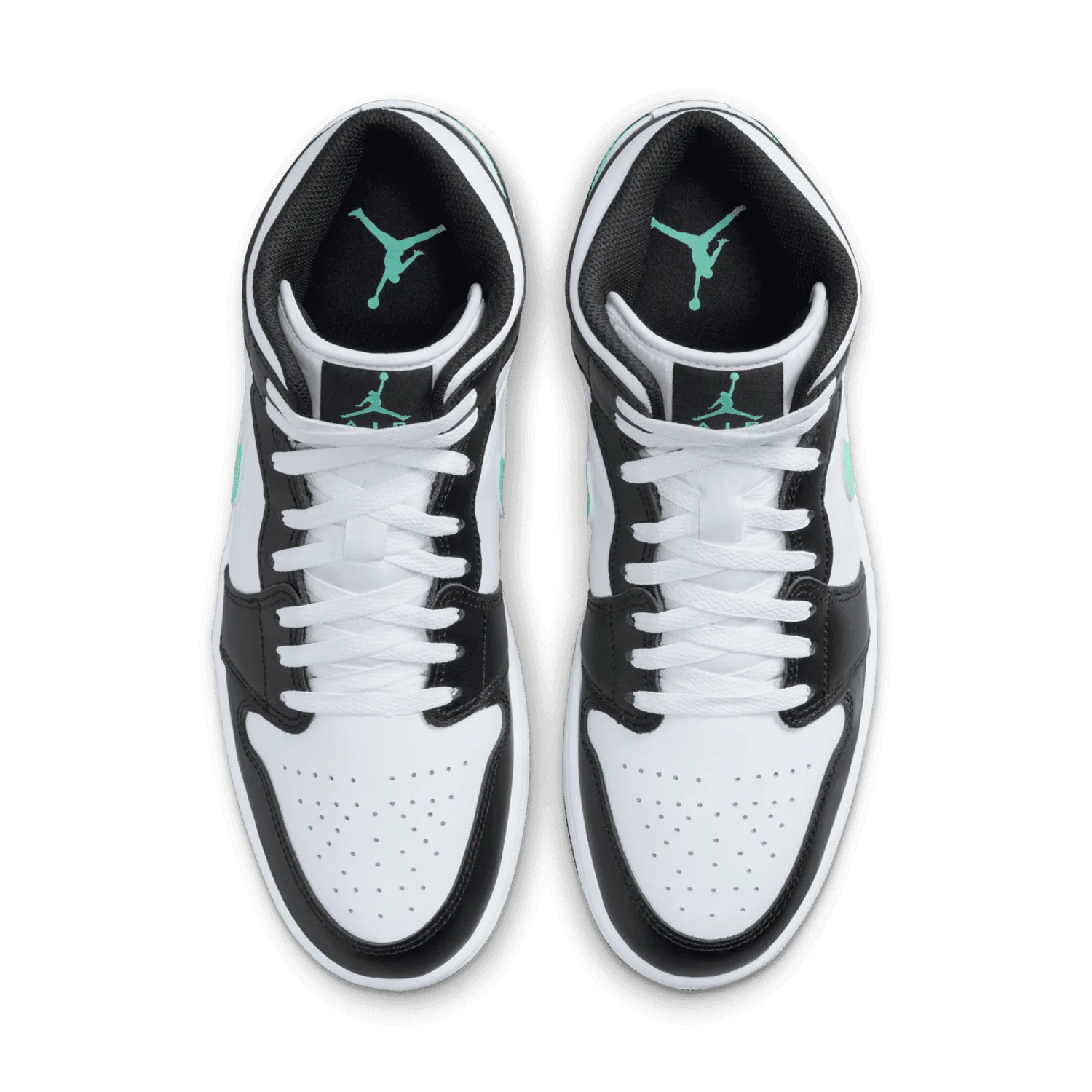 Air Jordan 1 Mid Green Glow image 2