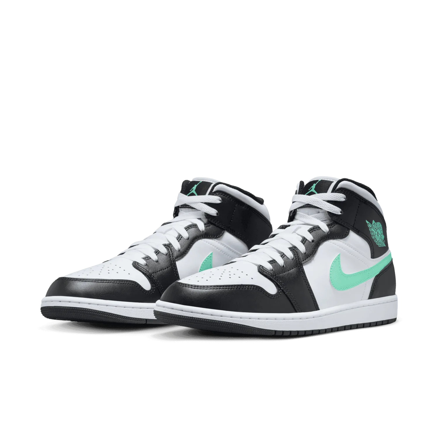 Air Jordan 1 Mid Green Glow image 3