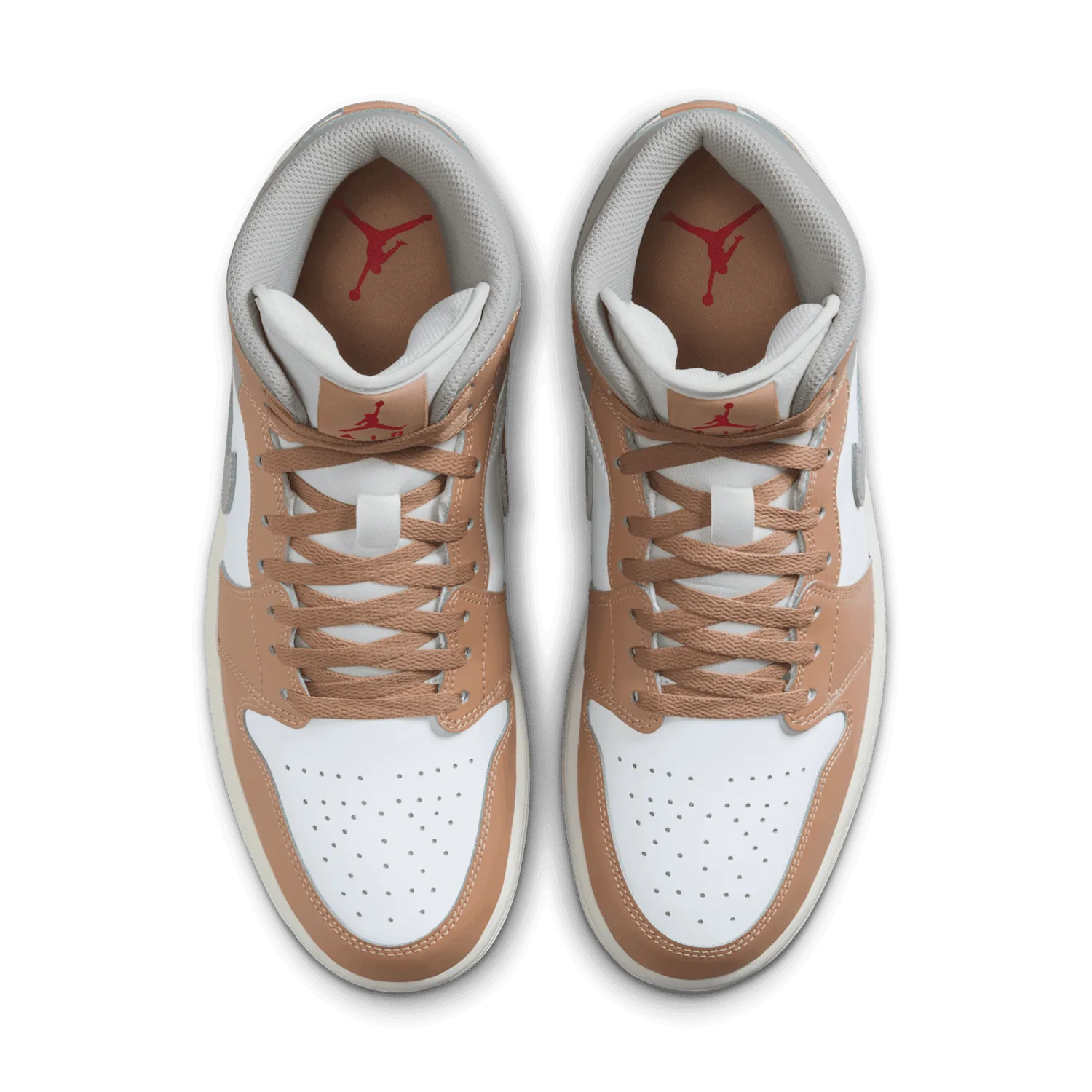 Air Jordan 1 Mid Hemp College Grey image 4