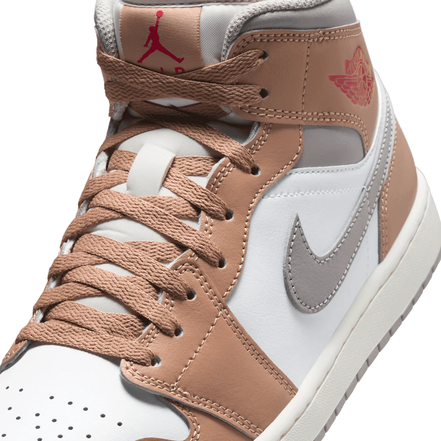 Air Jordan 1 Mid Hemp College Grey image 6