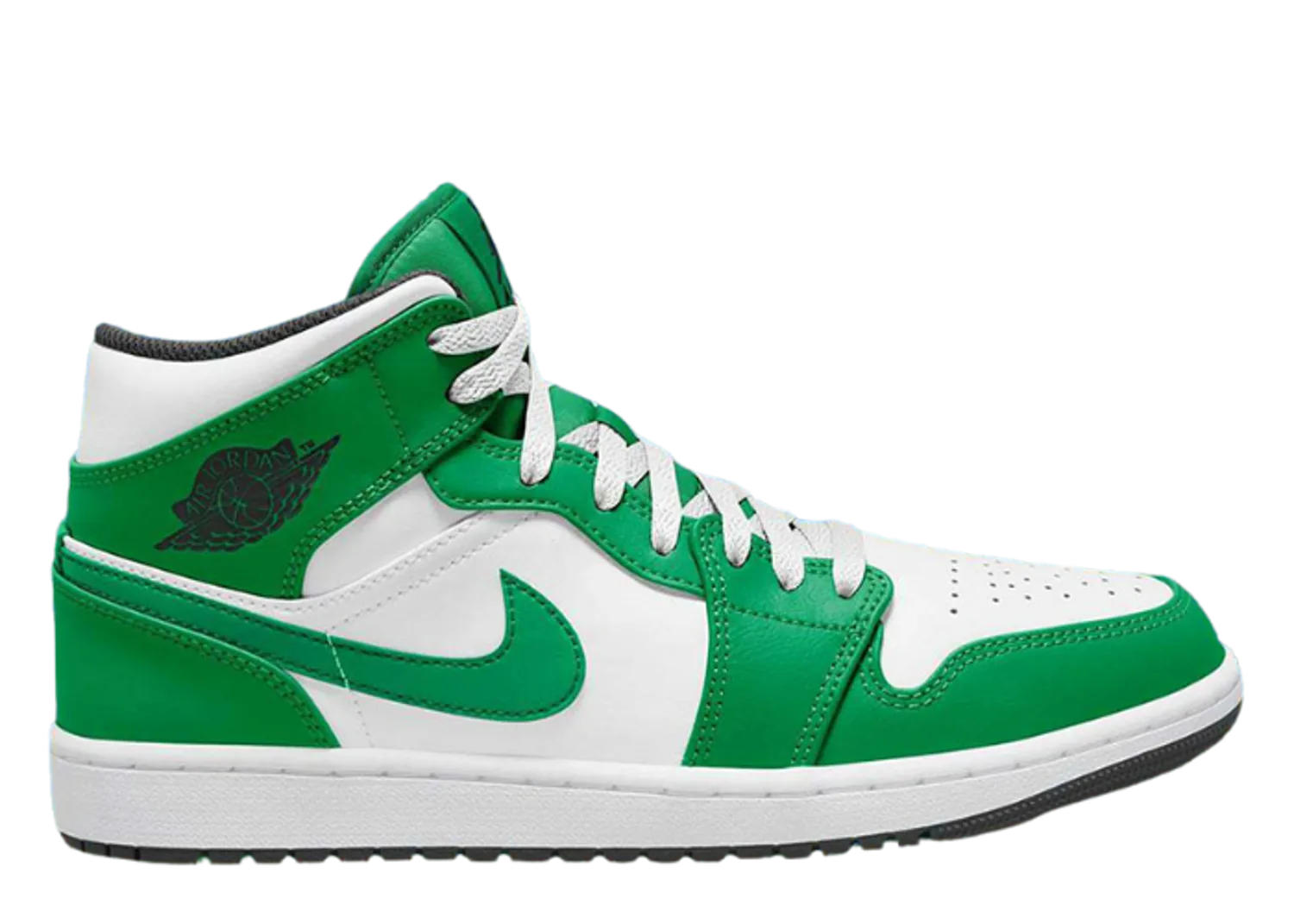Air Jordan 1 Mid Lucky Green