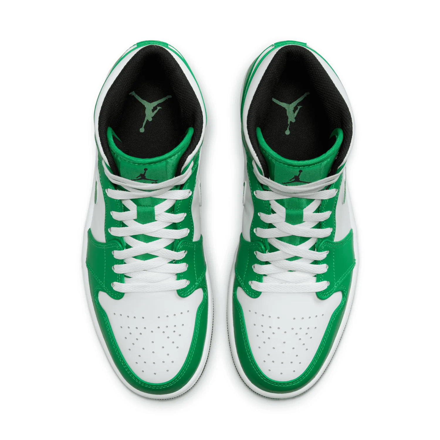 Air Jordan 1 Mid Lucky Green image 4
