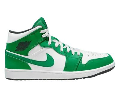 Air Jordan 1 Mid Lucky Green
