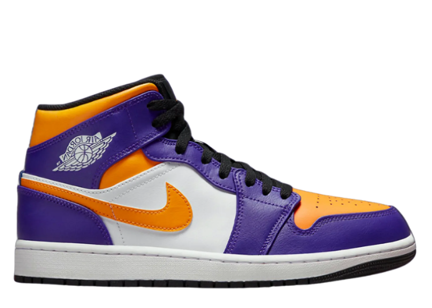 Jordan 1 Mid Lakers