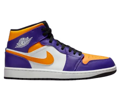 Jordan 1 Mid Lakers