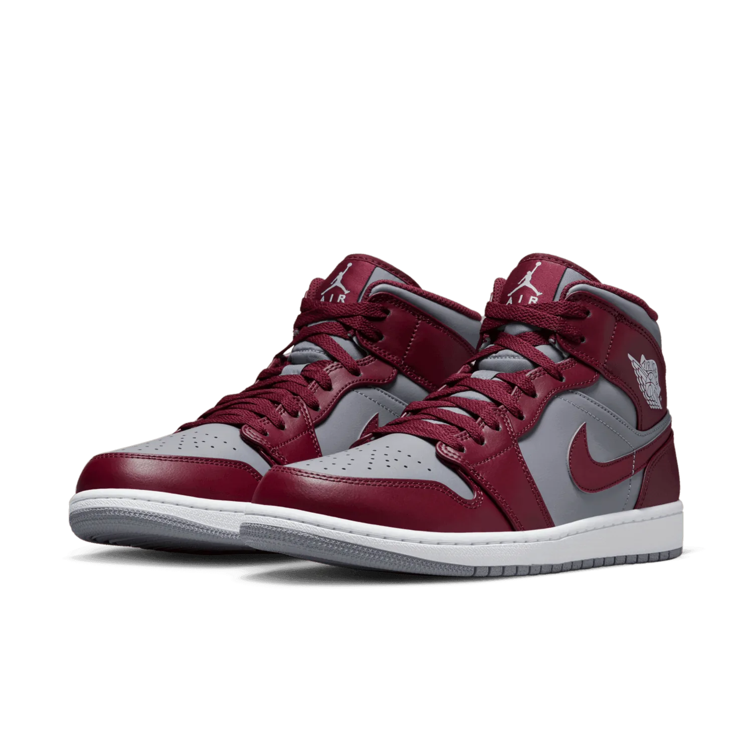Air Jordan 1 Mid Cherrywood Cement image 4