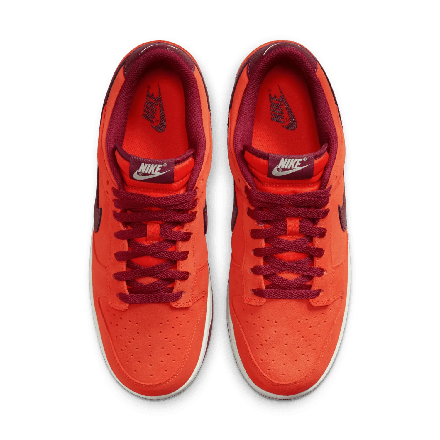 Nike Dunk Low Orange Suede image 3