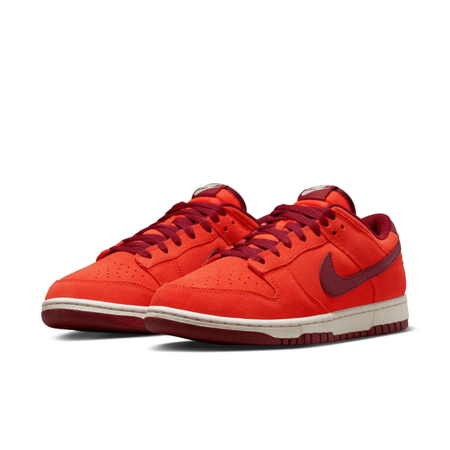 Nike Dunk Low Orange Suede image 4